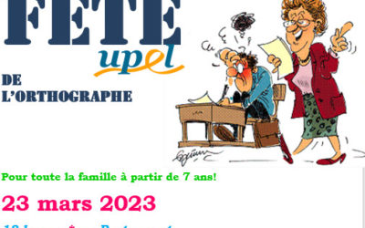 Fête de l’orthographe – jeudi 23 mars à 18h