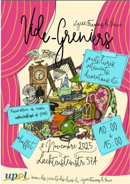 Vide-greniers – 8 novembre 2025